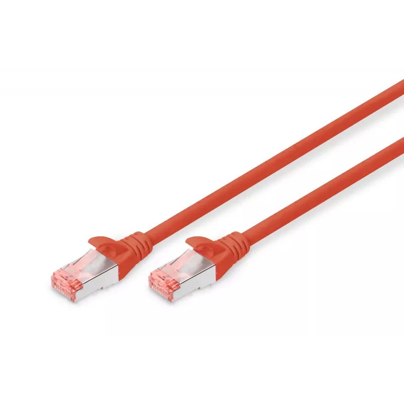 Patch Cord Digitus CAT 6 S/FTP DK-1644-005/R 0.5m Punane