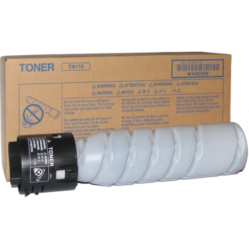 Toner Konica Minolta A1UC050 TN116 Topeltpakend 6000 lehekülge Must