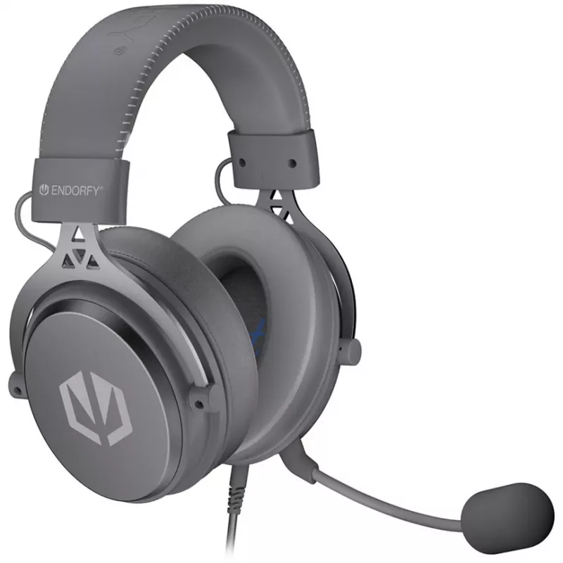VIRO Plus USB Alt Gray, mängupeakomplekt tumehall, USB-A, 3,5 mm pesa, 7.1-USB-helikaart
