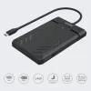 Unitek Y-3036A - DiskGuard Raiden 2.5 USB-C SATA III 2.5” HDD/SSD kõvaketta korpus