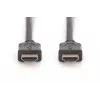 Assmann HDMI High Speed ühenduskaabel. tüüp A M/M. 10,0 m. Ethernetiga. endine HDMI 1.4. UL. must. kuldne (AK-330107-100-S)