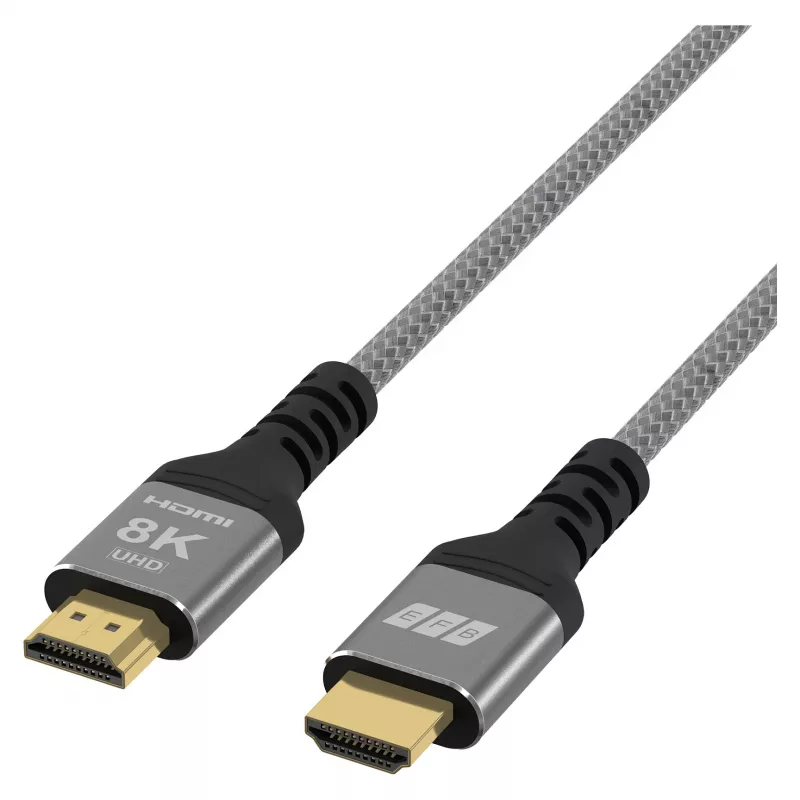 EFB Elektronik HDMI-kaabel Ultra High-Speed 8K60Hz - Kaabel - digitaalne/ekraan/video (HDMI-21-00003)