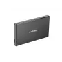 NATEC RHINO GO korpus USB 3.0 2,5-tollisele SATA HDD/SSD-le, must alumiinium
