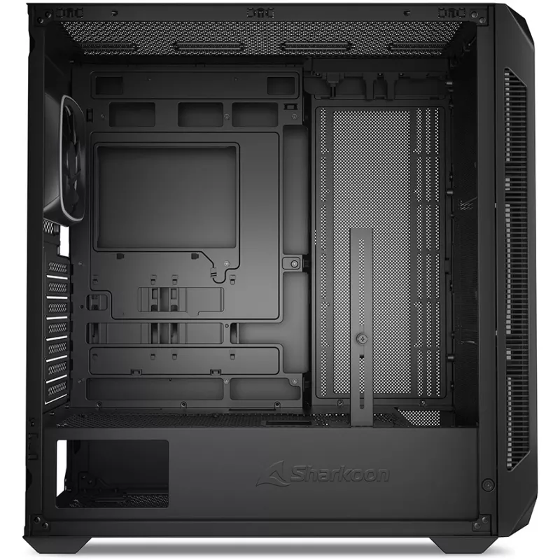 PC-ümbrise Sharkoon AK5G RGB Midi Tower must