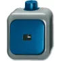 BUSCH JAEGER 2621 WDI - 1P - Roheline - Hall - 250 V - 74 mm - 54 mm - 80 mm