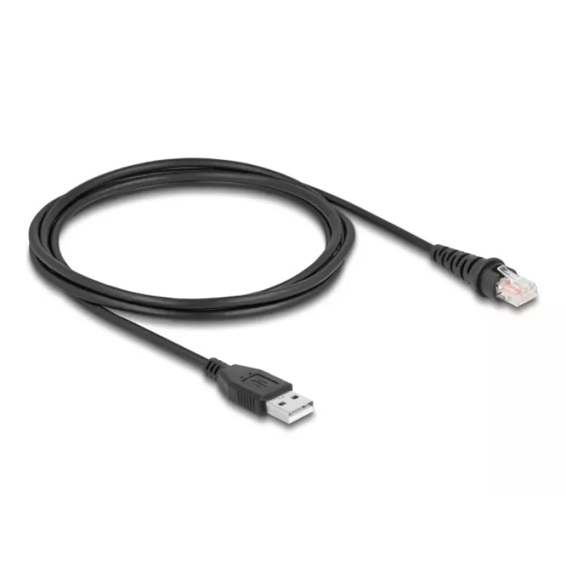 DeLOCK RJ50 USB 2.0 tüüp-A vöötkoodiskanneri kaabel 2 m