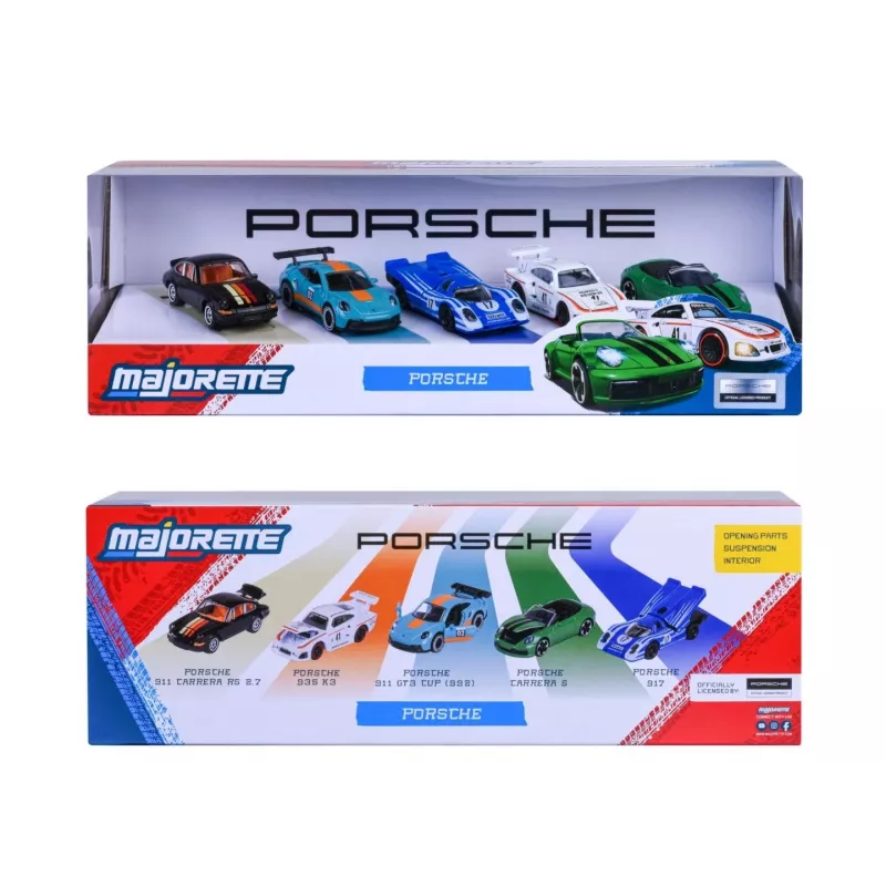 Sõiduk Porsche 5-osaline kingikomplekt