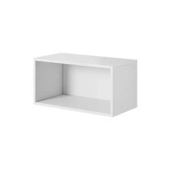 Avatud panipaik cama meble ROCO RO4 75×39×37 cm valge põrandal seisev