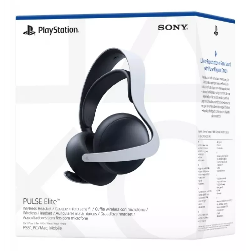 Sony PULSE Elite peakomplekt Juhtmega ja juhtmevaba Peakomplekt Mängimine Bluetooth Laadimisalus Must, Valge