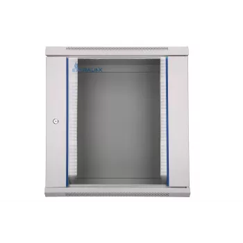 Extralink Rackmount cabinet 12U 600x450 Gray wall mounted