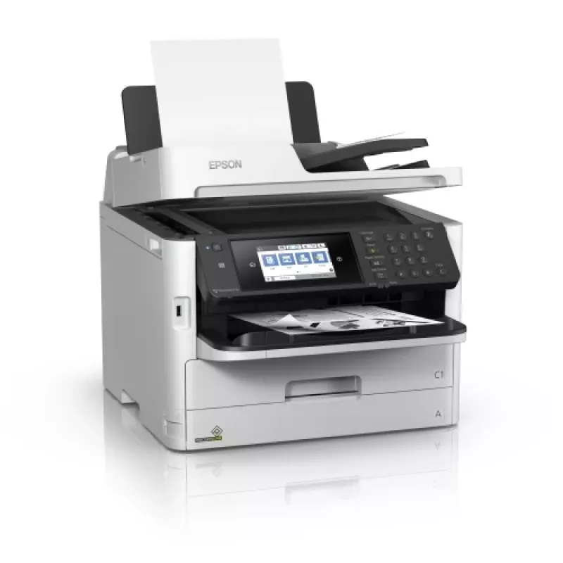 Epson WorkForce Pro WF-M5799DWF Printer Inkjet B/W MFP A4, loendur 100K–180K (kasutatud)