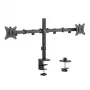 Maclean lauahoidik 2 monitorile, VESA 75x75 ja 100x100, 17-32, 2x 9kg, MC-754N