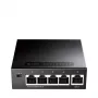 Võrgulüliti Cudy GS105 — 5 pordiga Gigabit Ethernet (10/100/1000), must, 5 V DC toide kaasas