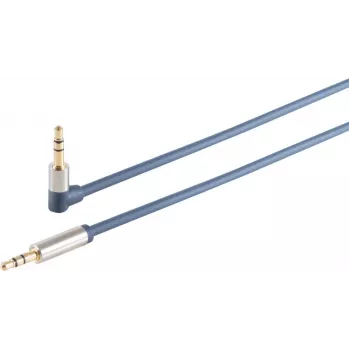 3,5 mm helipistik ShiverPeaks 30821-MHQ kroommetallist õhukese pistikuga kaabel 0,75 m