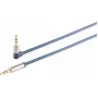 3,5 mm helipistik ShiverPeaks 30821-MHQ kroommetallist õhukese pistikuga kaabel 0,75 m