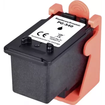 Renkforce tint asendab Canoni PG-540 (5225B005) ühilduv must RF-I-C-PG540BK RF-5706082 (RF-5706082)