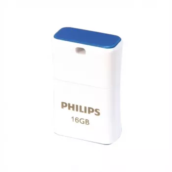 Philips FM16FD85B/00 USB-mälupulk 16 GB USB Type-A 2.0 sinine, valge