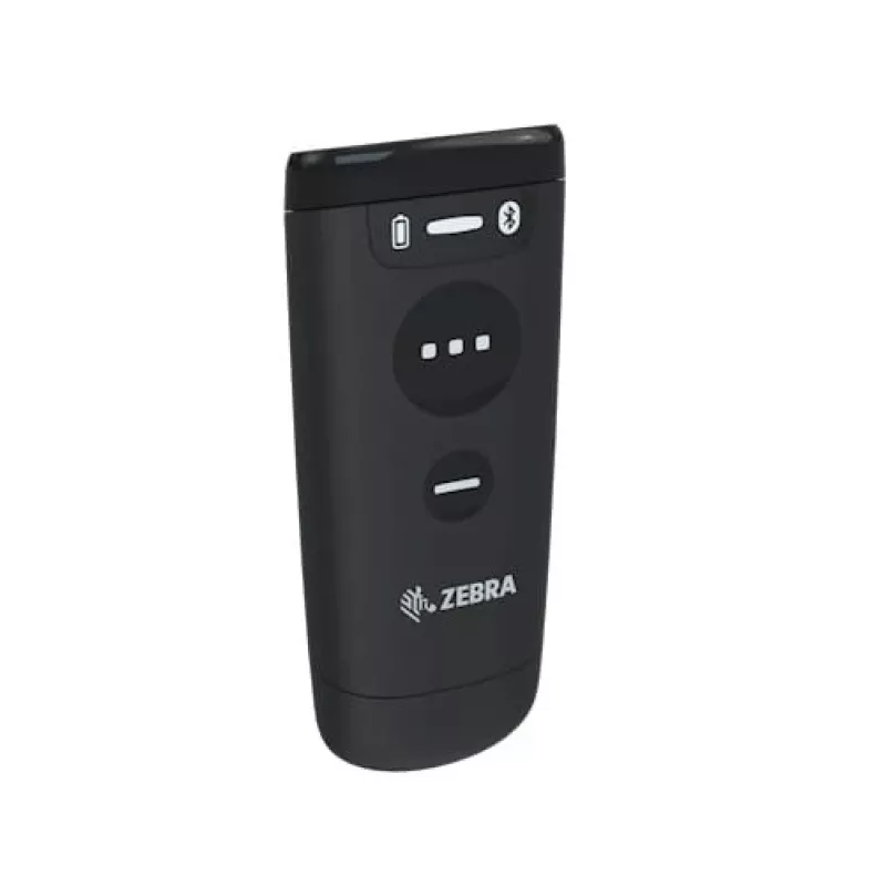 Käeshoitav vöötkoodilugeja Zebra CS60 1D/2D LED juhtmevaba IP65 must, Bluetooth/USB, 100 m leviulatus, 83 g