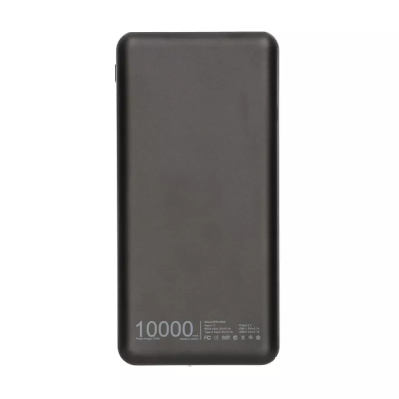 Akupank Extralink EPB-098B 10000 mAh, LiPo, 2× USB-A + 1× USB-C, must