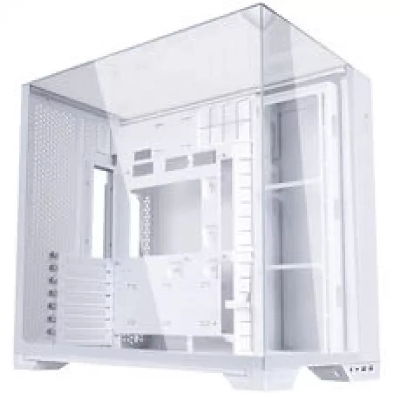 Lian Li O11 Vision Compact - Valge + 3x UNI FAN SL-INF 120 ARGB Reverse Blade PWM Ventilaator - 120mm (sh kontrolleriga)