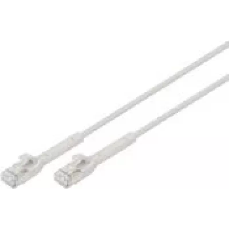 DIGITUS CAT 6A F-FTP nurkkaabel, vask, 2 m, hall (DK-1632-A-020B)
