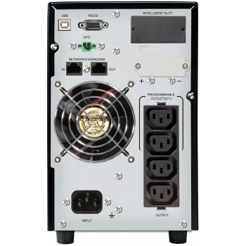 PowerWalker VFI 1500 CG PF1 topeltkonversiooniga (Online) 1,5 kVA 1500 W 4 vahelduvvoolu väljundit
