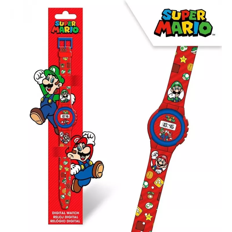 Kids Euroswan käekell Super Mario – laste analoog/digitaalkell, mudel GSM4234