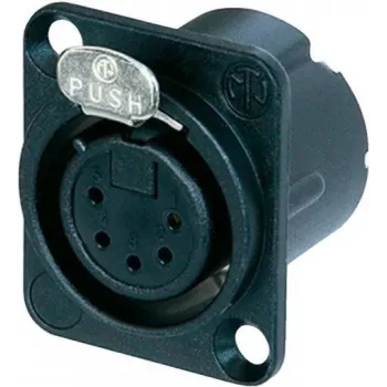 Neutrik NC5FD-LX-B ühendusvarustus, must