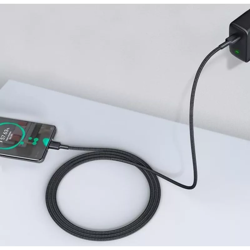USB-C kaabel Aukey CB-CD45 0,9 m — USB USB-C to USB-A, Quick Charge’i tugi