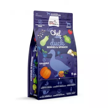 SYTA MICHA Chef Part, marjad ja spinat - kuiv koeratoit - 9kg
