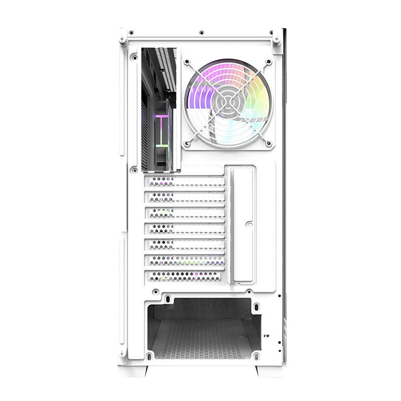 Arvutikorpus Darkflash DS900 (valge) + 7 ARGB ventilaatorit