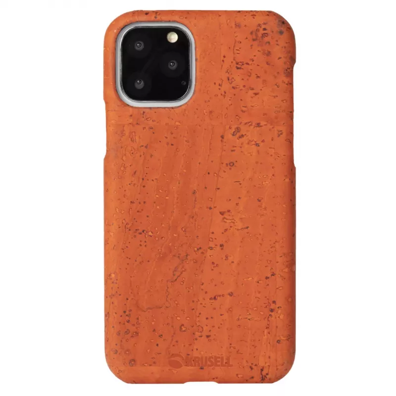 Kaitsev telefoniümbris Krusell Birka Apple iPhone 11 Pro Max jaoks — roostevärvi