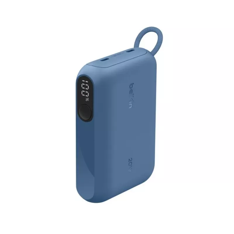 Akupank Belkin BPB027HQBL 10000 mAh — Sinine, 2× USB Type‑C porti