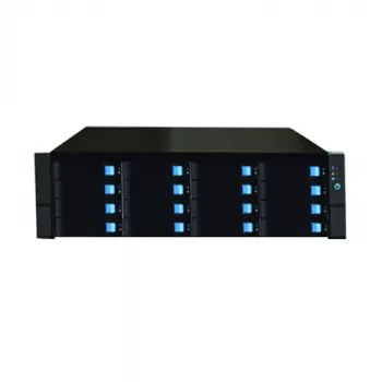 Andmeserver 16x HDD 3,5 tolli, 3U, 19-tolline riiul, G3900, 8GB RAM, 128GB M.2