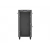 Freestanding rack cabinet LANBERG FF01-6624-12BL 24U 19 inch 600×600 mm, IP20, 1200 kg, must