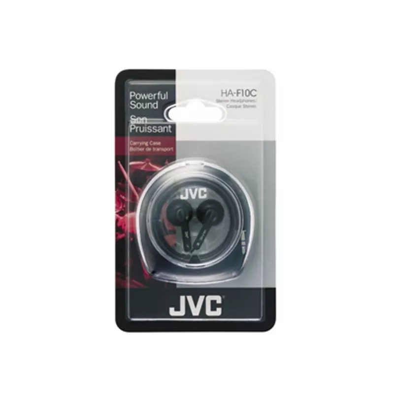 JVC kõrvaklapp-kõrvaklapid juhtmega kõrvasisene muusika must