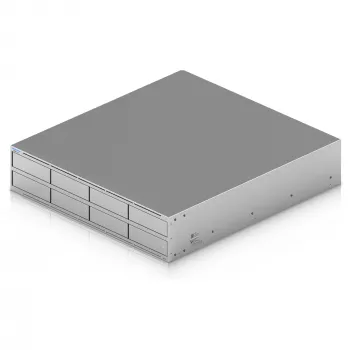 Ubiquiti UniFi UNAS Pro 8 võrgusalvesti, 2HE, riiulipaigaldatav, 10 Gbps, 8x HDD / 2x M.2 pesa UniFi integratsioonid (UNAS-PRO-8)