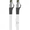Wentronic 55127 - 5 M - Cat8.1 - S/FTP (S-STP) - RJ-45 - RJ-45 - valge