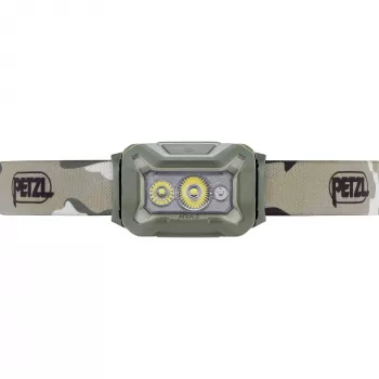 Pealamp PETZL Aria 2 rgb-desert — laetav 200 luumenit