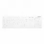 Contour Design Active Key Contour QuickClean meditsiiniline klaviatuur IP68 täissuuruses juhtmega valge DE C8112
