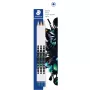 Staedtler HB pliiatsid 3 tk, mudel 130HBBK3E1 — HB kõvadus, 3 tk komplekt