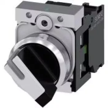 Siemens 3SU1150-2BF60-1BA0 elektriline ajam Must, Metalliline