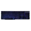 Klaviatuur ja hiir komplektis Rebeltec SHERMAN Gaming USB QZERTY Inglise Must
