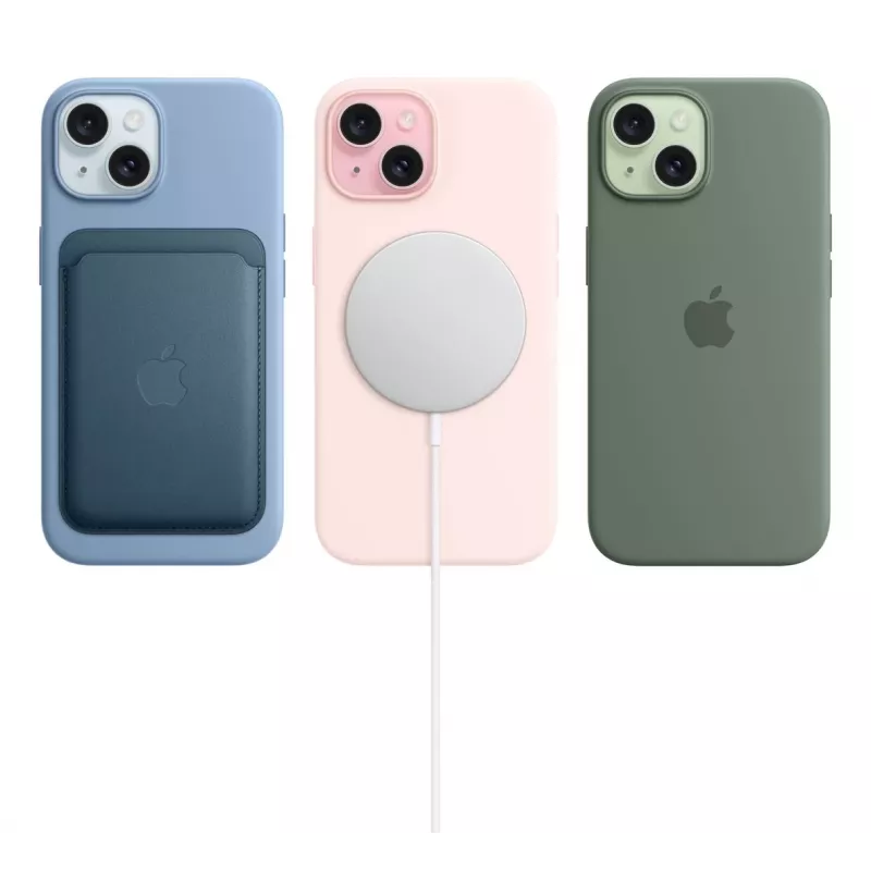 Apple iPhone 15 15.5 cm (6.1 tolli) Dual SIM iOS 17 5G USB Type-C 128 GB Must
