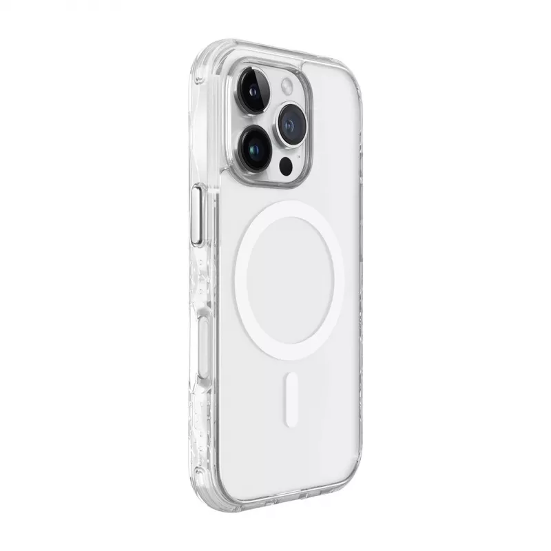 Kaitsev ümbris LAUT CRYSTAL MATTER X iPhone 16 Pro jaoks, läbipaistev, PC+TPU, sobib 6,1 tolli