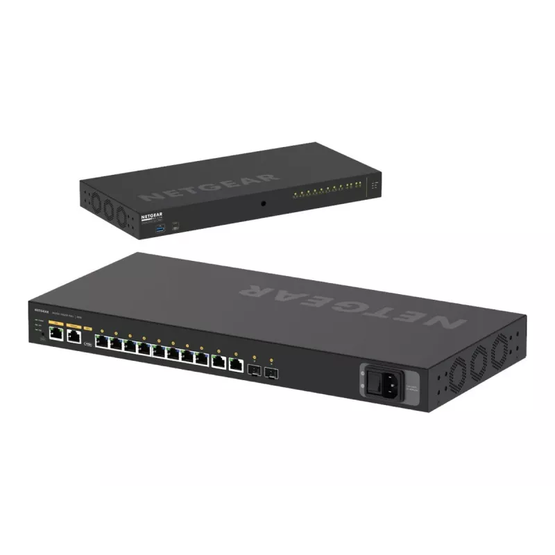 NETGEAR M4250-10G2XF-PoE+ hallatav L2/L3 Gigabit Ethernet (10/100/1000) toitega Etherneti kaudu (PoE) 1U must