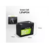 Green Cell LFPGC12V80AH UPS-aku Liitiumraudfosfaat (LiFePO4) 12.8 V