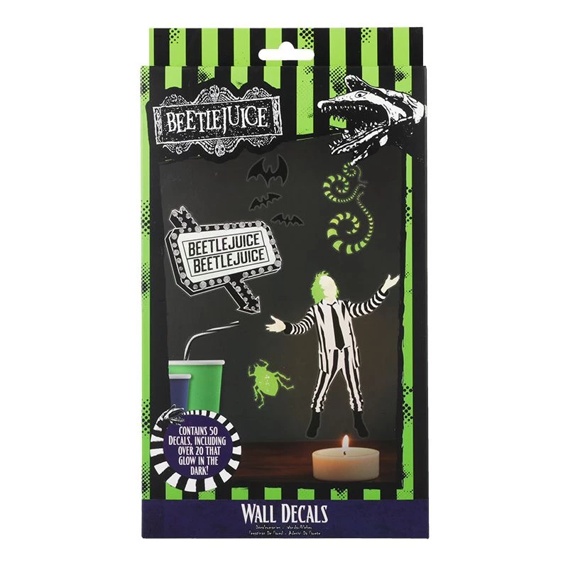 Seinakleepsud Paladone Beetlejuice kujundus PP13439BJ – Dekoratiivne seinakleepsukomplekt