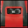Power X-Change juhtmeta multiriist VARRITO, 18 V (punane/must, ilma aku ja laadijata, sisaldab tarvikuid)