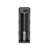 Aku laadija XTAR SC1 ühe pesaga USB‑C Li‑ion 18650 elementidele, 1-pesaline, must